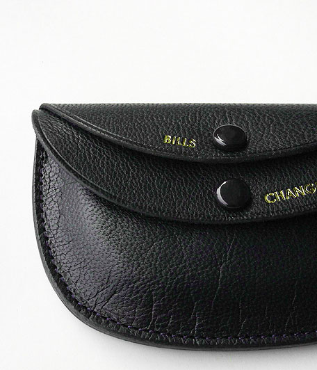 KAPTAIN SUNSHINE×PORTER Genuine Goat Skin Round Wallet [NAVY