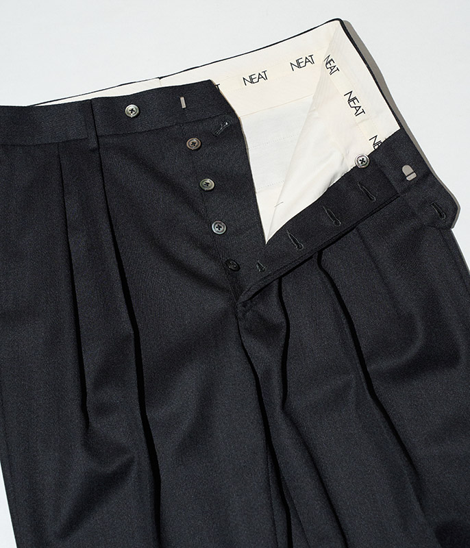NEAT Wool Tricotine Wide [GRAY] - Fresh Service NECESSARY or