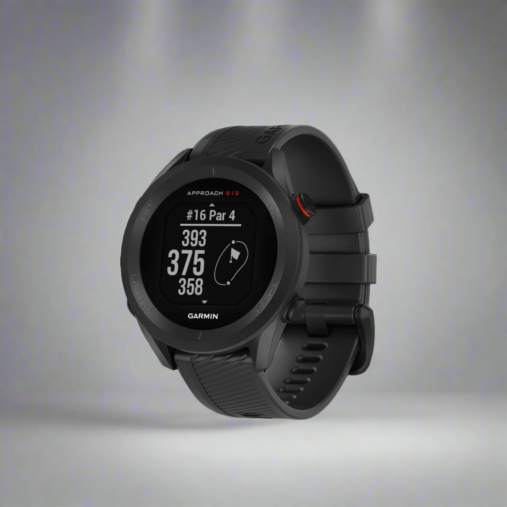 Garmin Approach S12 GPS Golf Watch - Black – Buy from Rain or