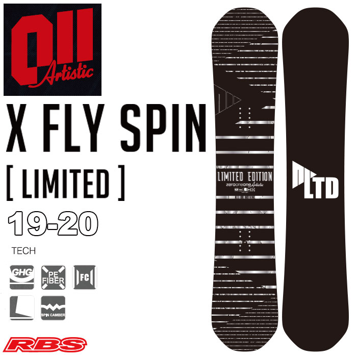 011 Artistic 19-20 X FLY SPIN LIMITED ゼロワン 日本正規品RBS