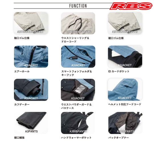YONEX 24-25 A3 PANTS ヨネックス エースリー パンツ スノーボード