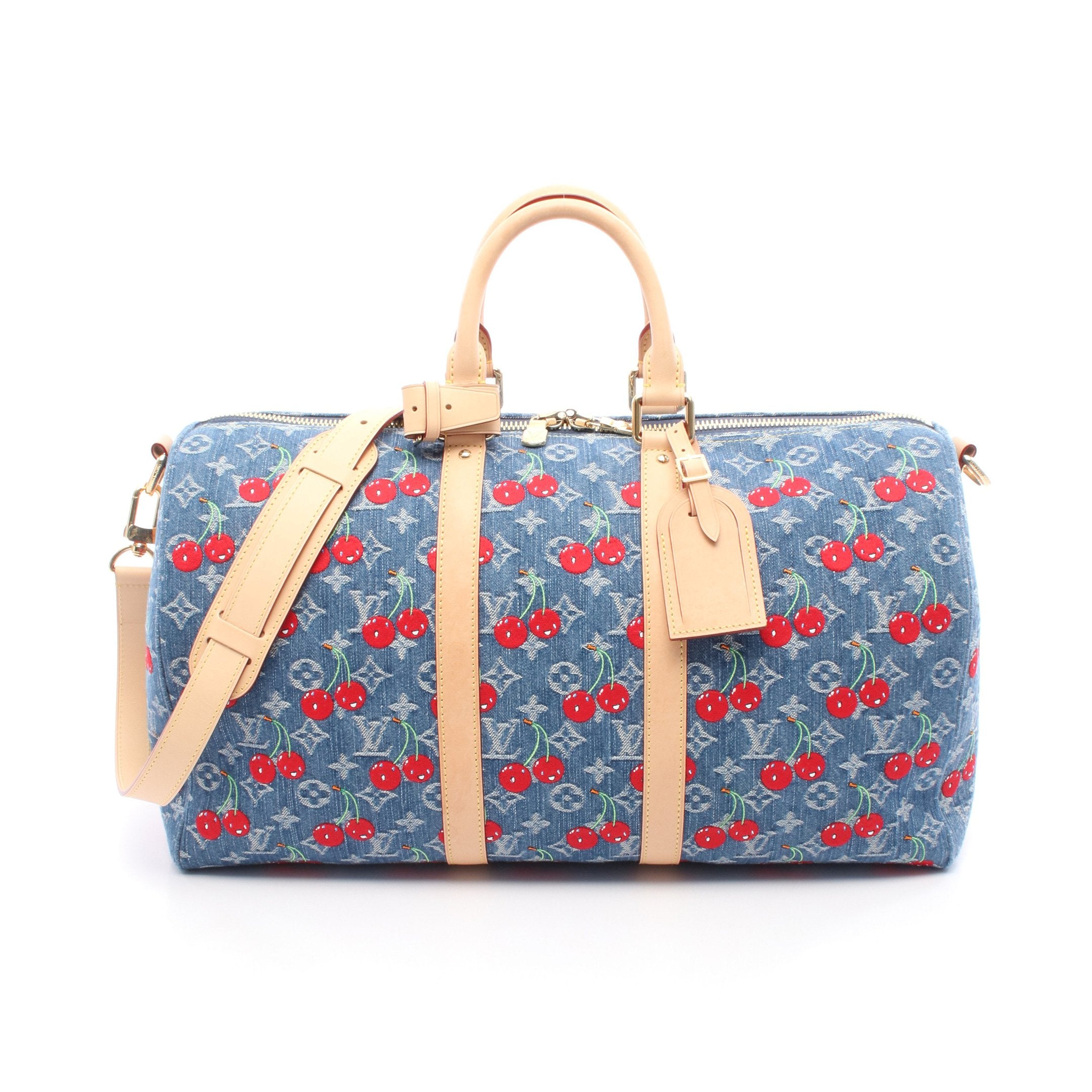 LOUIS VUITTON × 村上隆 キーポル バンドリエール45 モノグラム