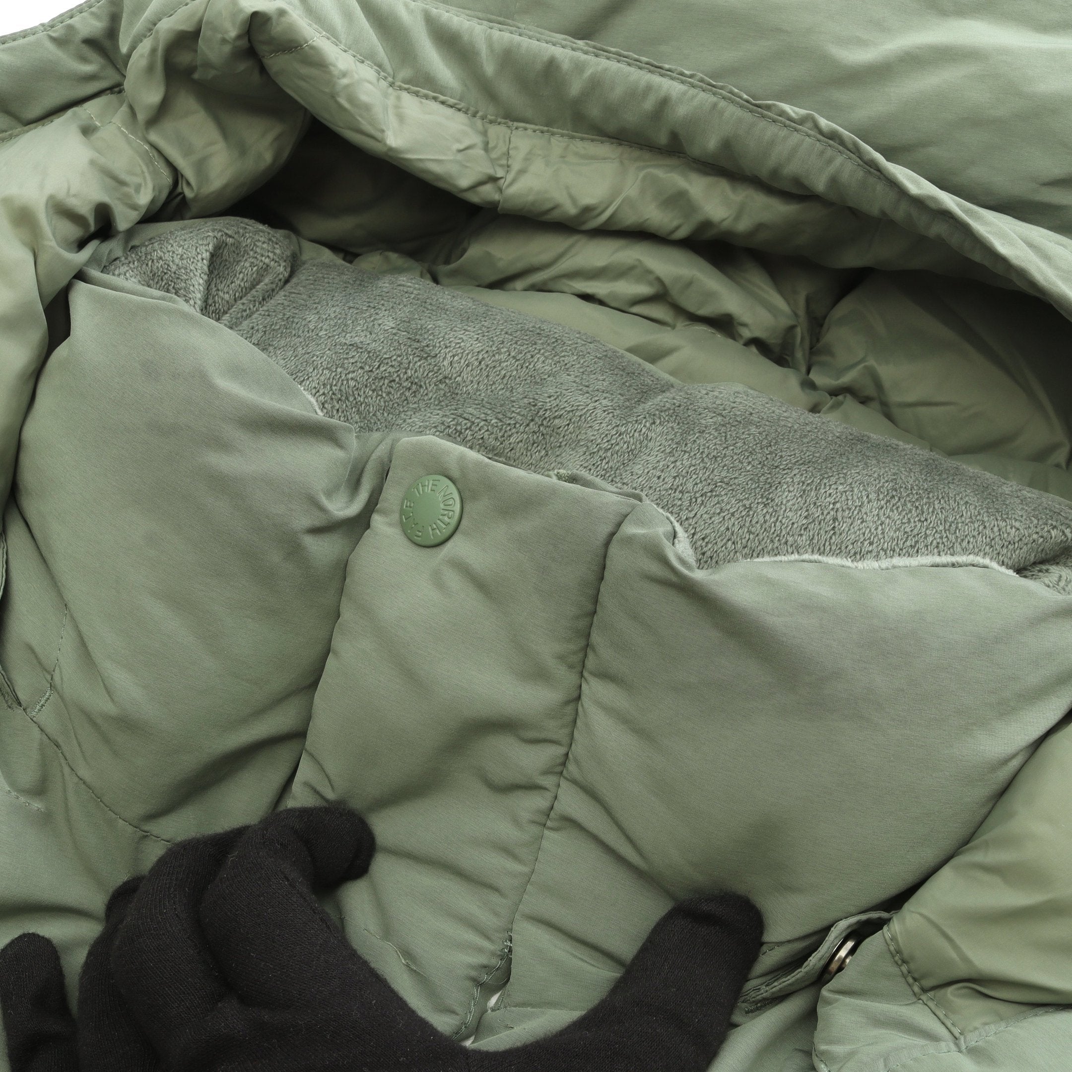 RANGER DOWN JACKET ダウンジャケット カーキグリーン ザノース