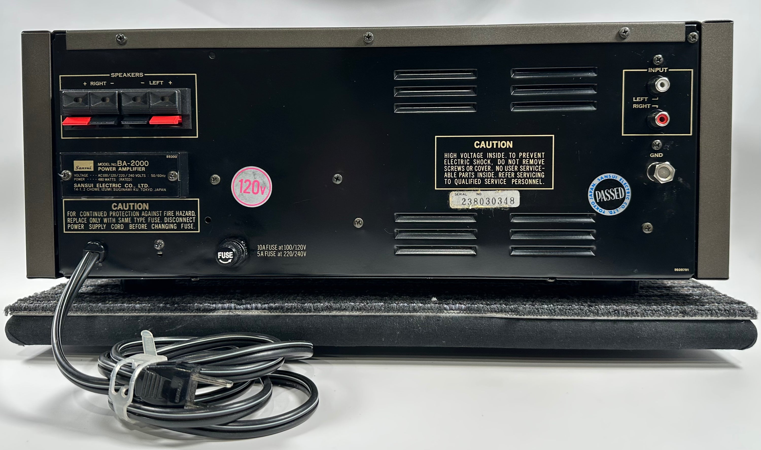 Sansui BA-2000 Power Amplifier – Record Mart HiFi