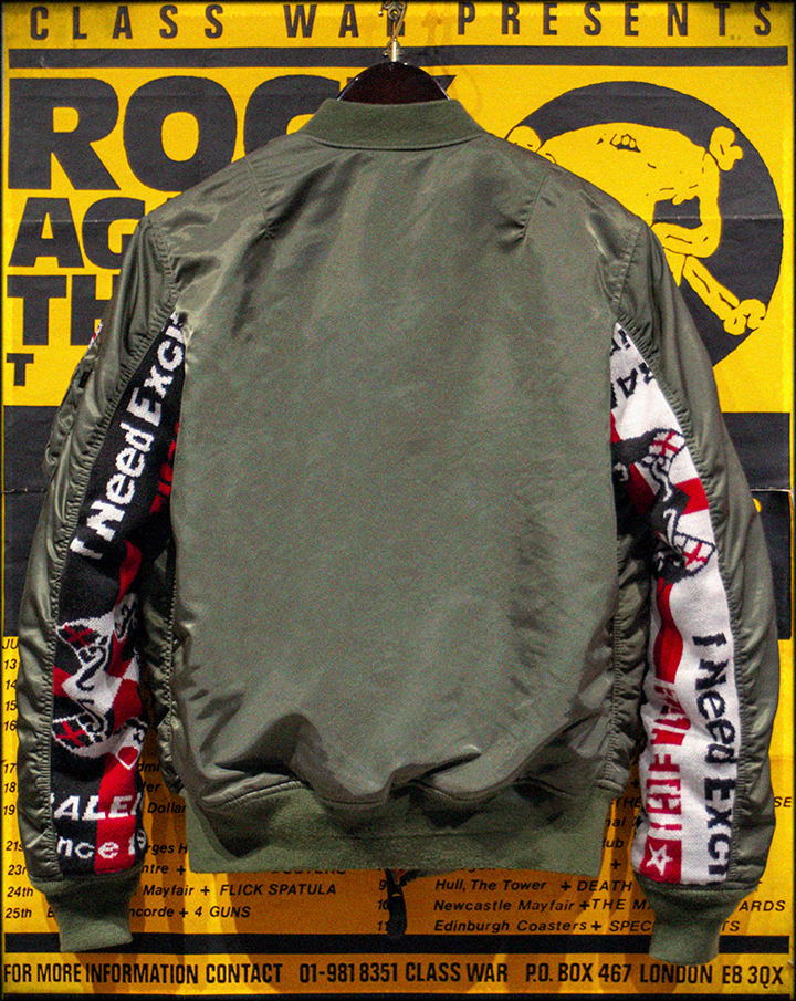 無修正】”RALEIGH SINCE 1999″ CUSTOM MA-1 (2019 England Ver.)