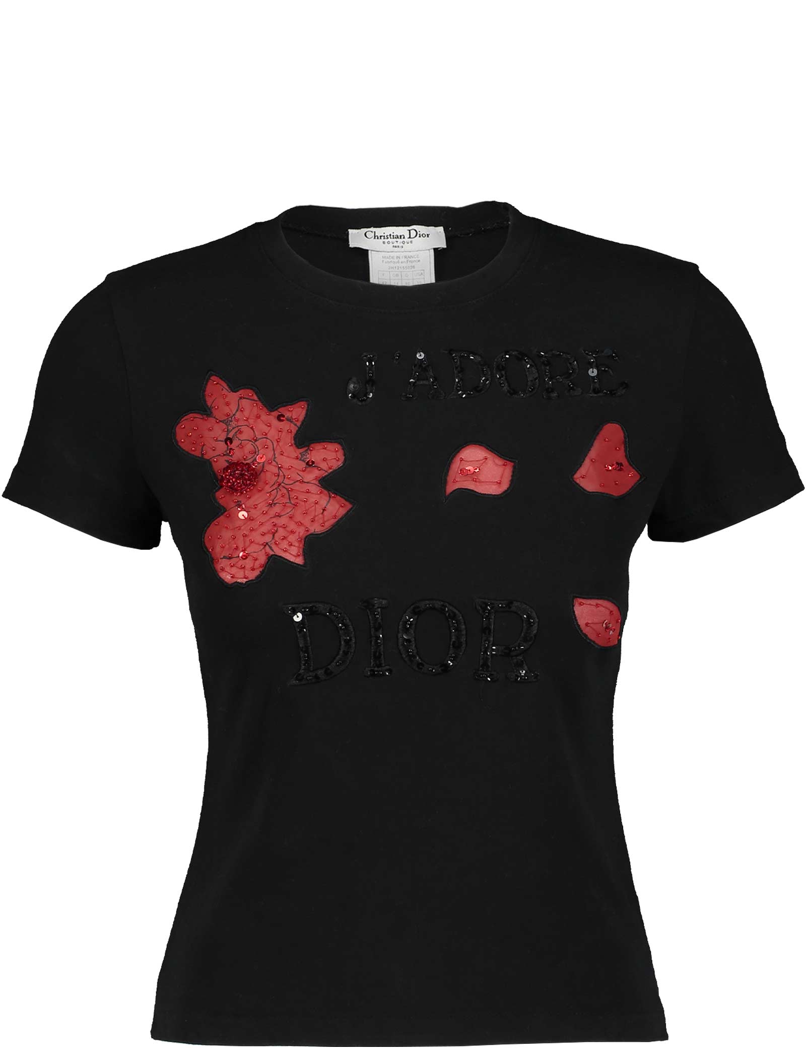 Christian Dior Fall 2006 J'adore Dior Roses T-Shirt – Rediscover