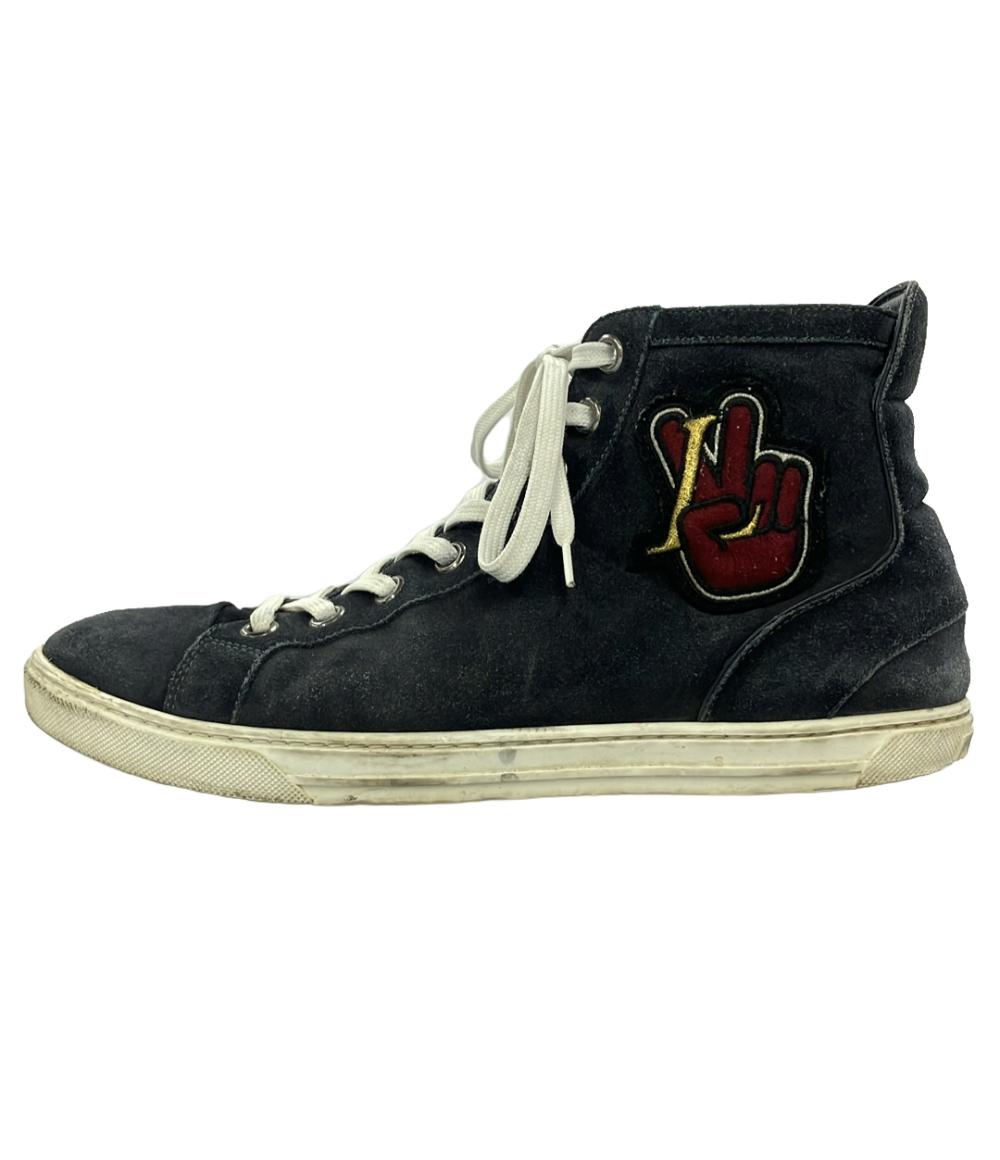 訳あり ルイ・ヴィトン ハイカットスニーカー メンズ SIZE 6 1/2 (S