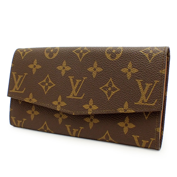 ルイヴィトン(Louis Vuitton) 二つ折り長財布 モノグラム キャンバス