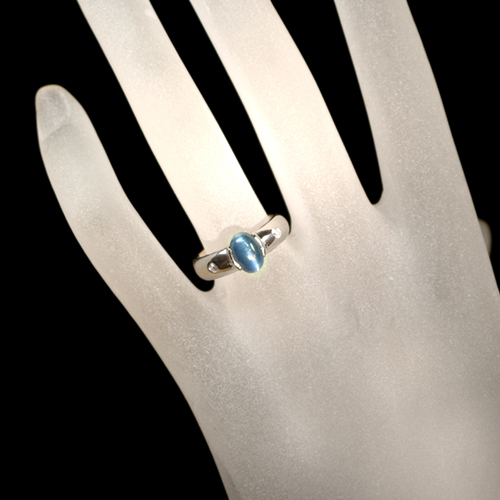 第97回抽選販売＞インディゴライト・トルマリンキャッツアイ 1.9ct