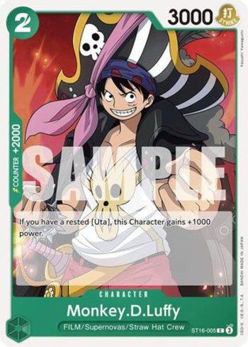 Starter Deck 16: GREEN Uta | LigaOnePiece