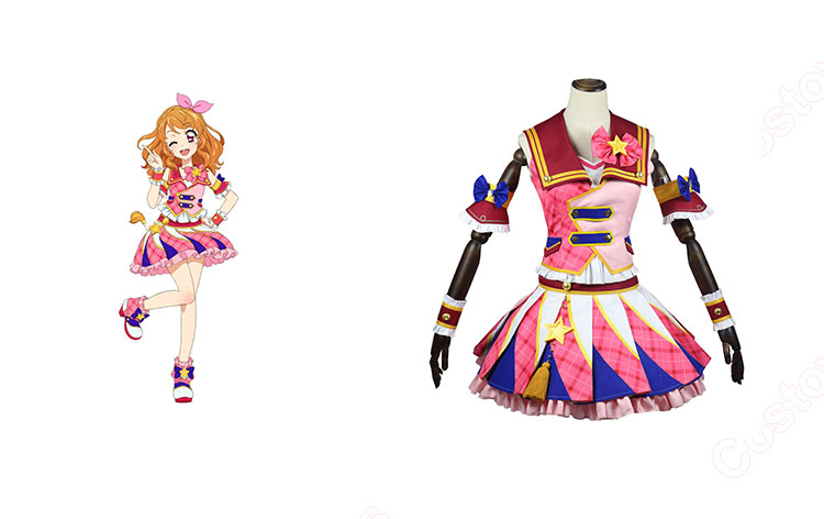 アイカツ! 大空あかり ピンクパレードコーデ コスプレ衣装 - Costowns