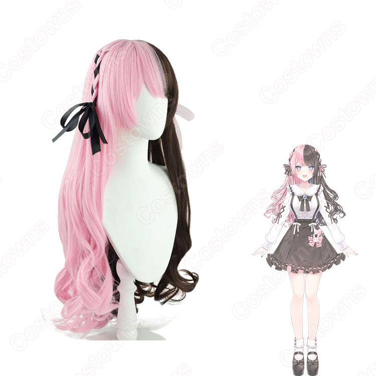 VTuber ぶいすぽっ! 橘ひなの コスプレウィッグ - Costowns