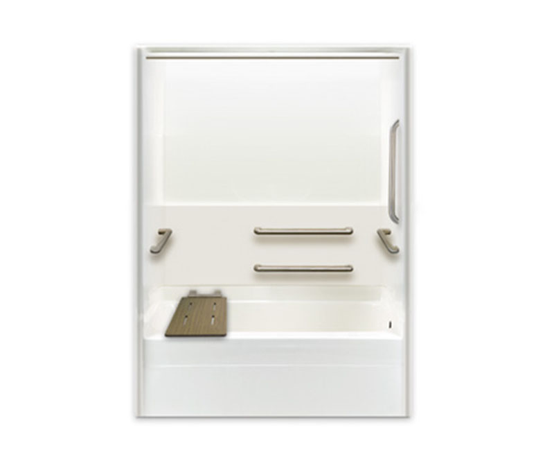 G 6017 TS 2P FB MAS 60 x 33 CenturyStone Alcove Two-Piece Tub