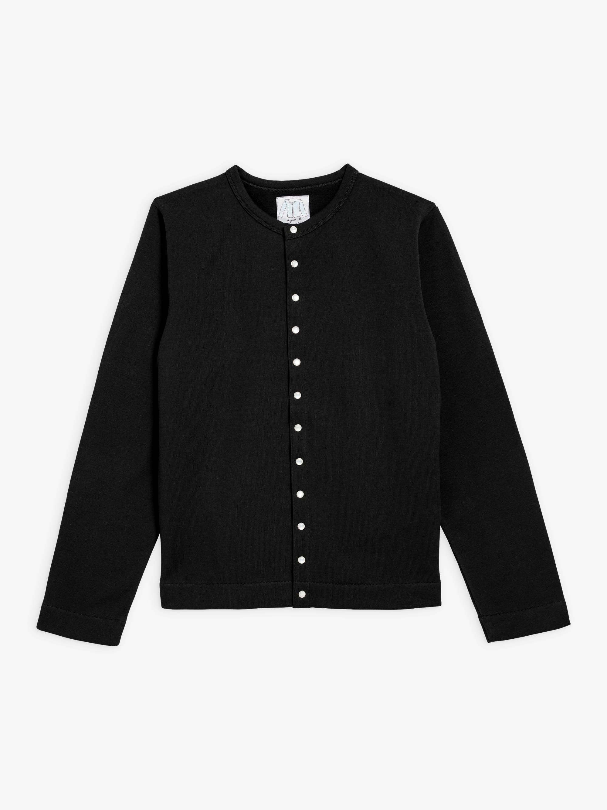 agnes b cotton napoleon jacket y2k 黒 Agnes b 1990s Special Line