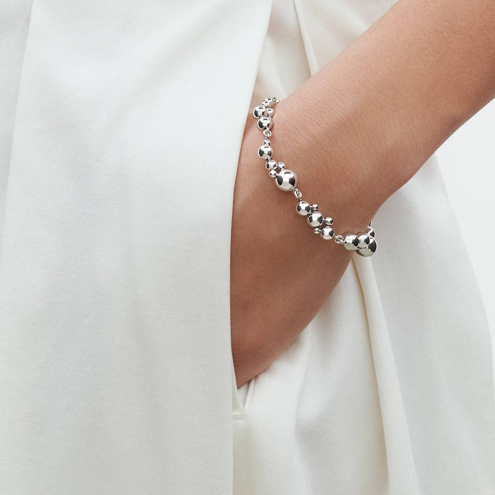 MOONLIGHT GRAPES Bracelet in sterling silver