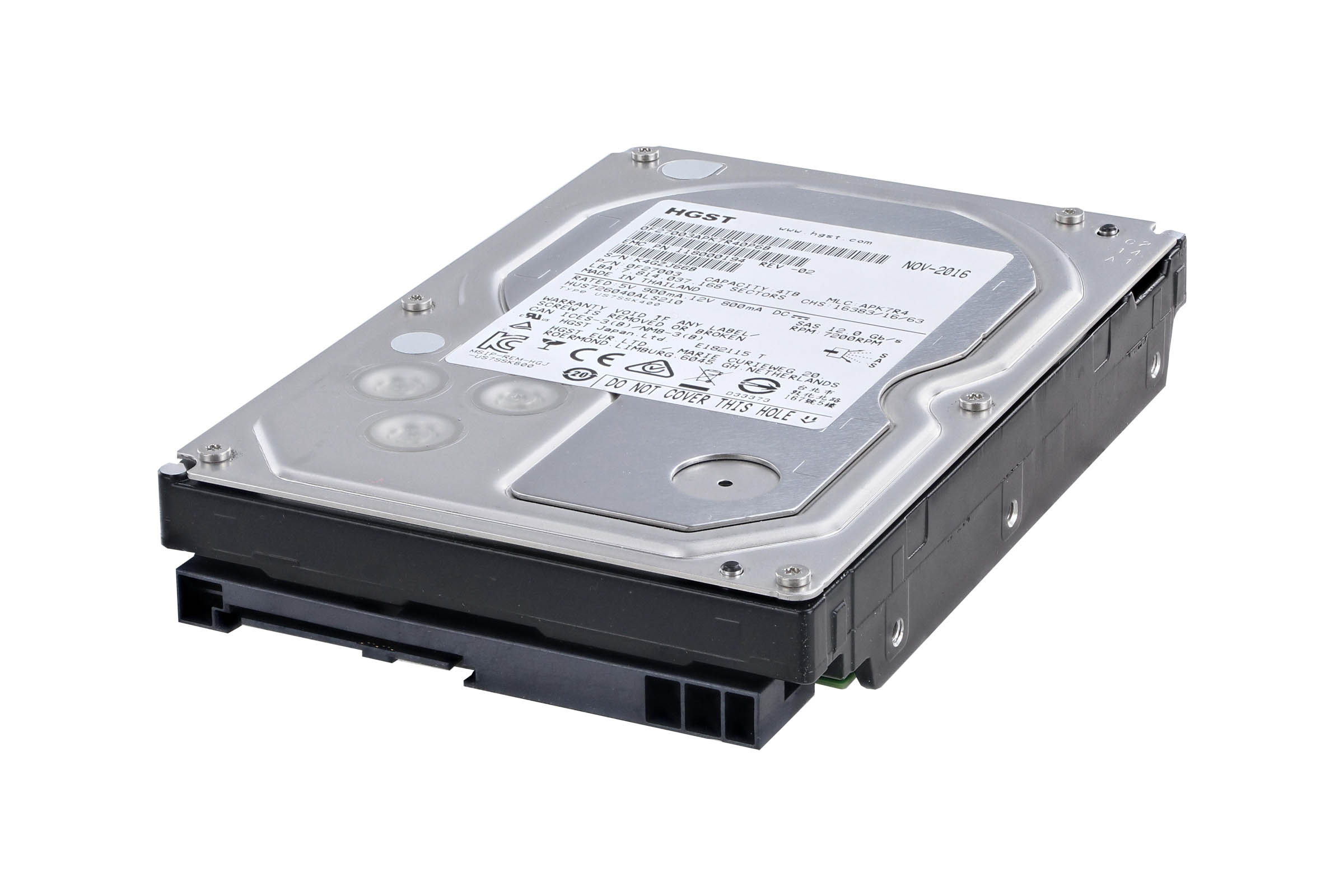 HDD 64 TB HGST 4TB SATA 6Gb/s 7.2K ENTERPRSE HARD DRVE MODEL