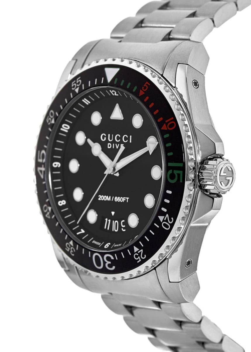 Gucci Dive Men's Watch YA136208A | WatchMaxx