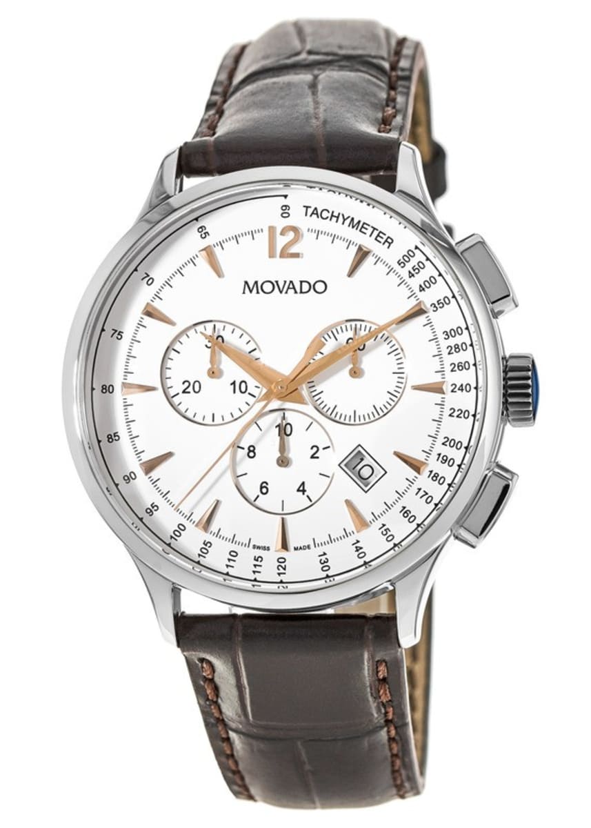 Movado Circa Chronograph Men's Watch 0606576 | WatchMaxx