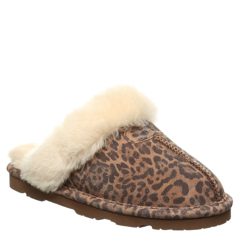 Bearpaw Women's Loki Exotic Slipper (Leopard) - 2772-283