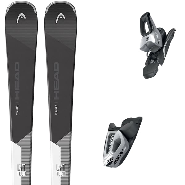 HEAD V-SHAPE V2 R LYT-PR + SX 10 GW BR.78 Unicolore - Alpine ski set