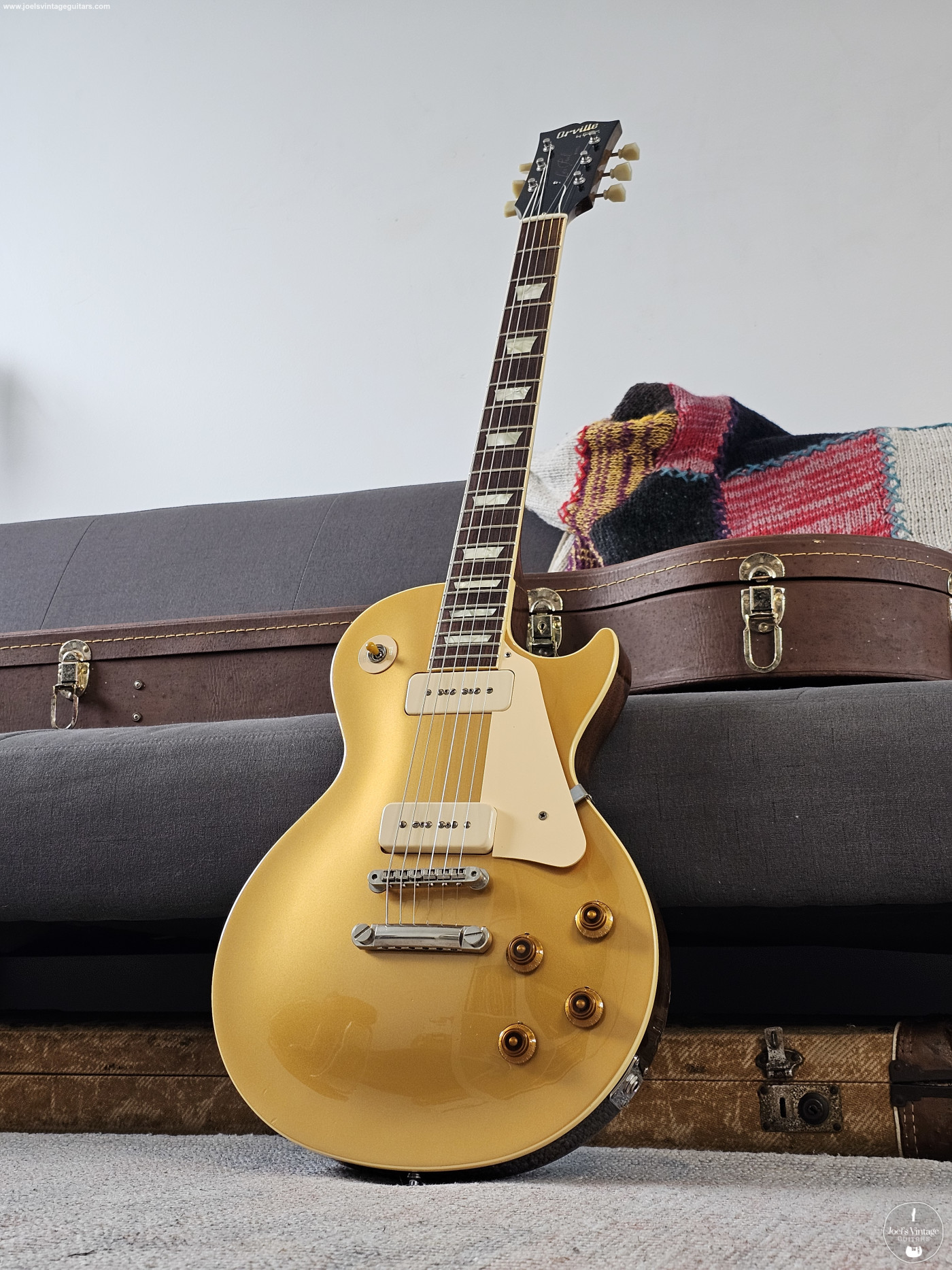 Joel's Vintage Guitars | Orville by Gibson '56 Goldtop 1990