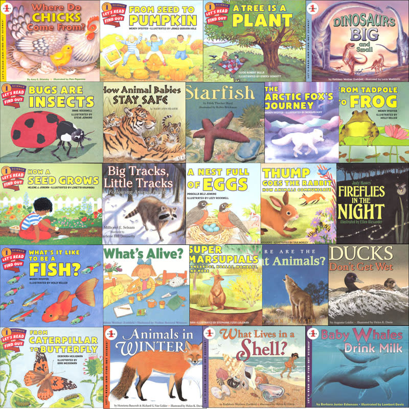 Let's Read and Find Out Science Level 1 - Plants and Animals Package