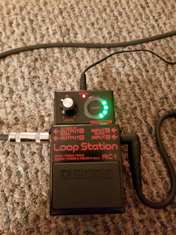 BOSS RC-1 Loop Station Effects Pedal | Guitar Center