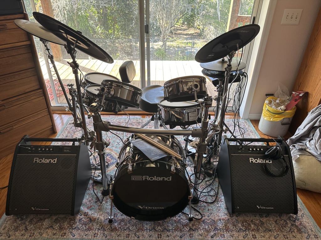 Roland PM-200 V-Drum Speaker System | Guitar Center