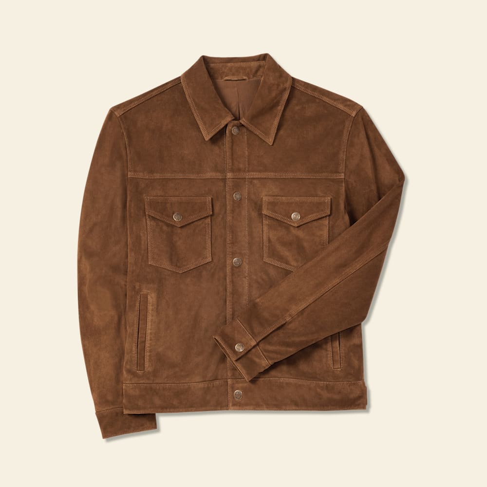 Duffy suede trucker jacket | R.M.Williams® United States