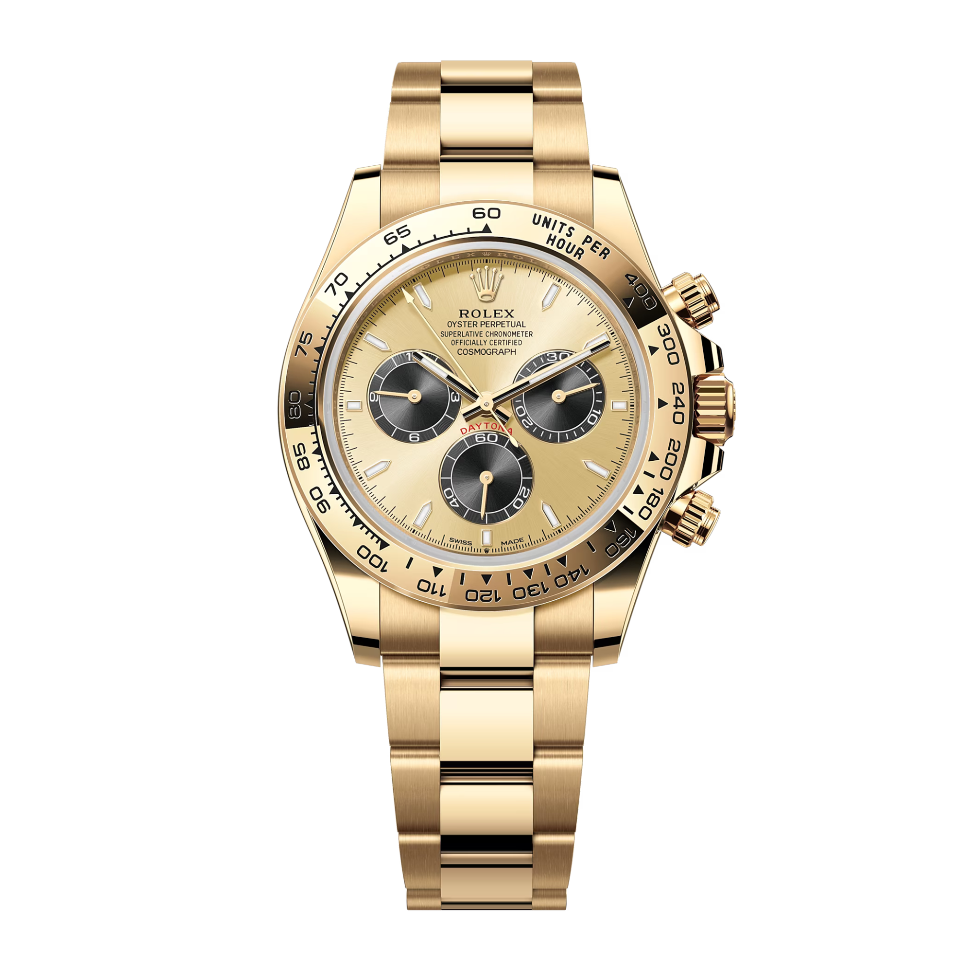 Rolex Daytona Yellow Gold Champagne Dial 40mm 126508-0006 - Make