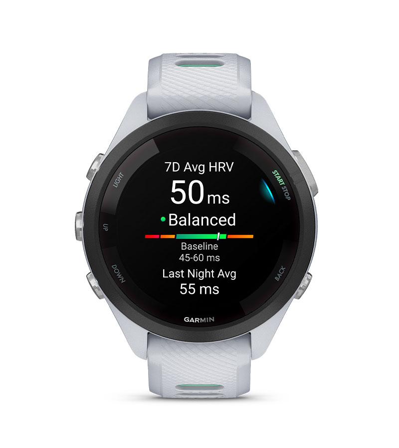 Forerunner 265S - GPS Marathon Smartwatch For Runner(White