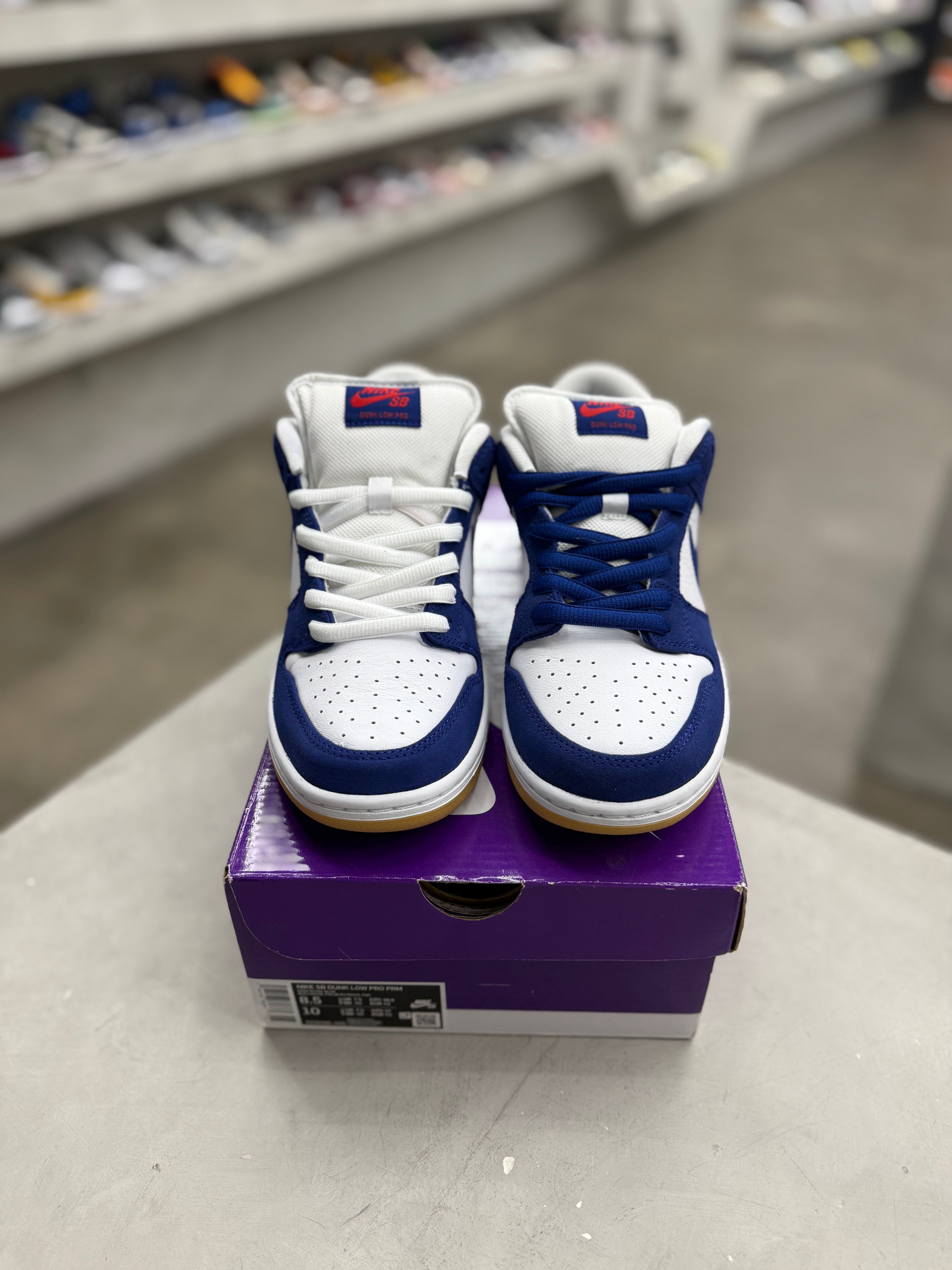 Nike SB Dunk Low Los Angeles Dodgers (NEW) (MISSING LACES