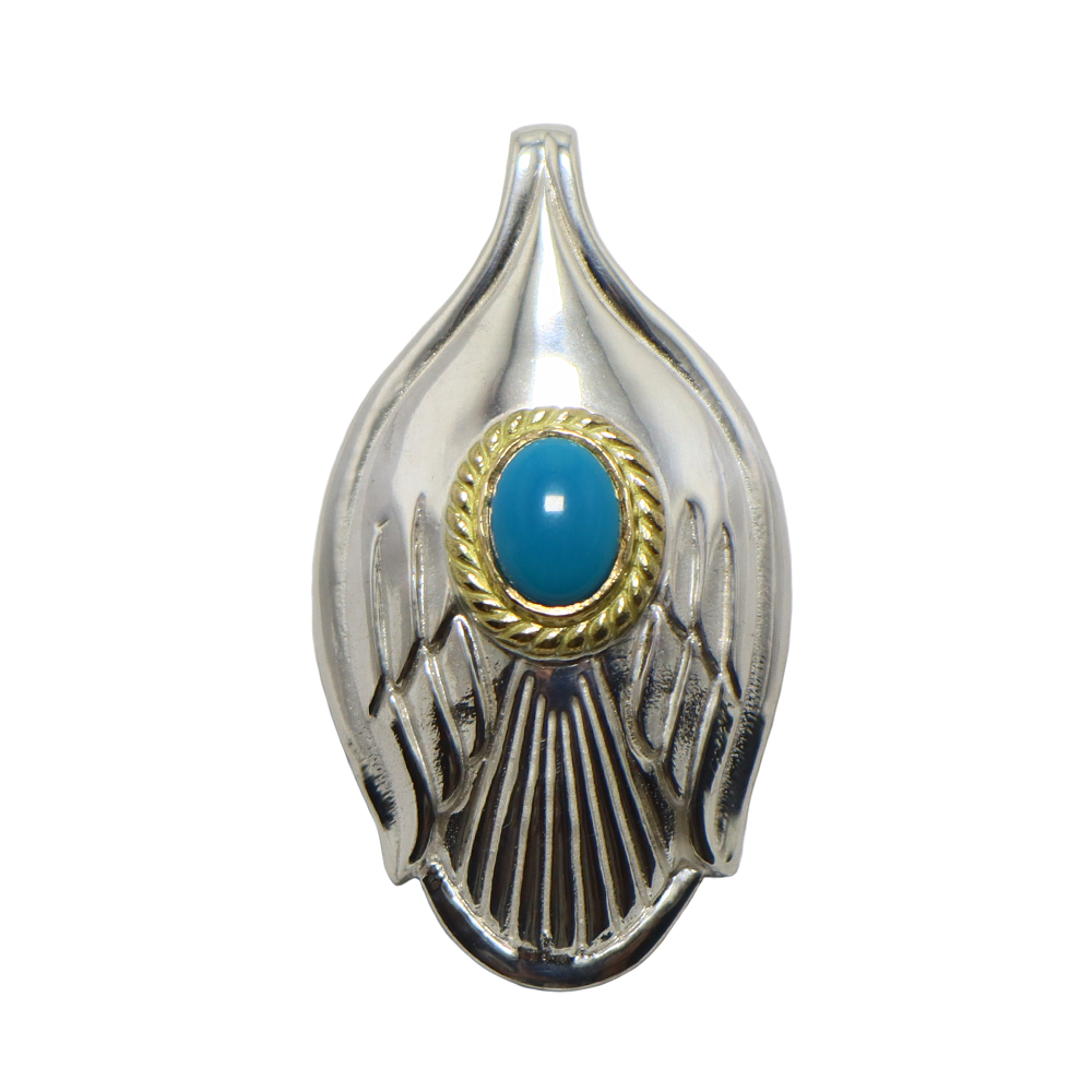 TADY&KINGイーグルスプーン金縄ターコイズ Necklace TADY＆KING ONLINE