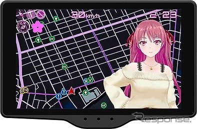 少女キャラ「富士サクラ」がサポート、レー探 Sakura01 予約開始