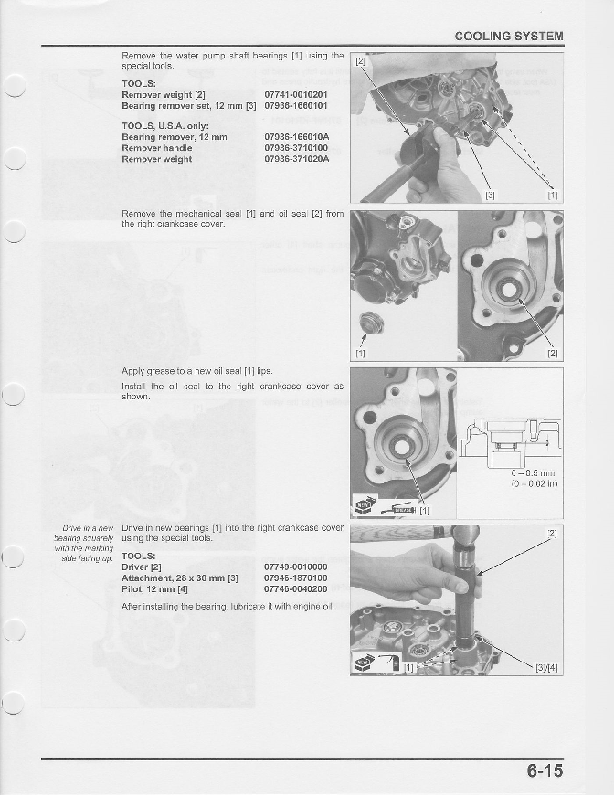 2014-2020 Honda CBR300RR Service/Workshop Manual – retro