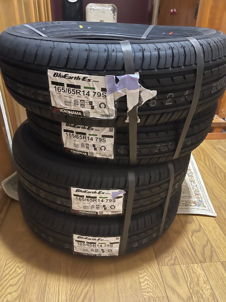 BluEarth ヨコハマ BluEarth-Es ES32 165/65R14 79S サマータイヤ 4本