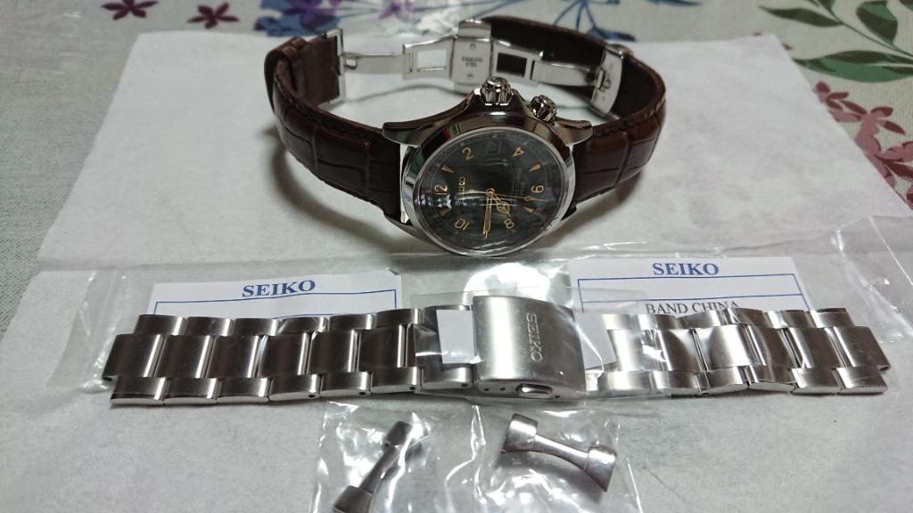SEIKO（セイコー） 20mm 時計バンド アルピニスト 純正ステンレス