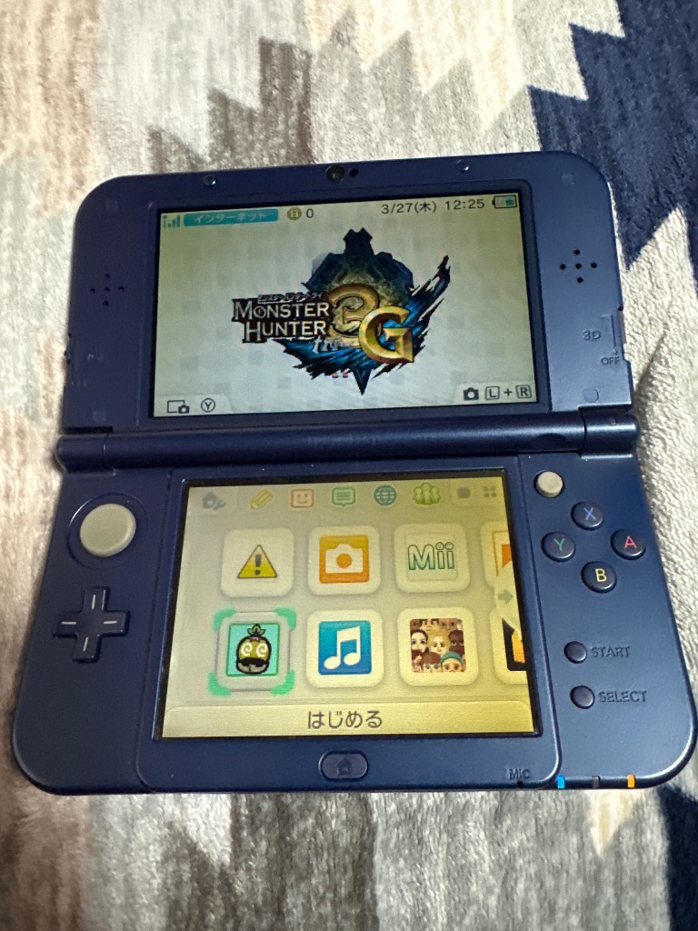 中古】New Nintendo 3DS LL 本体 【すぐ遊べるセット】※USBケーブル