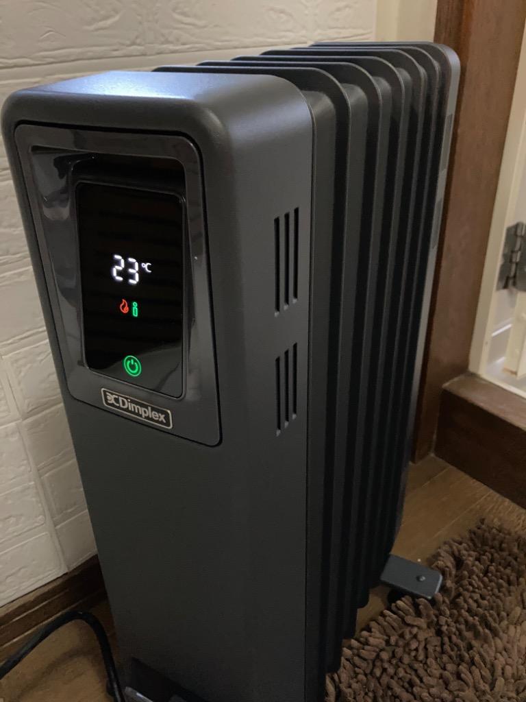 Dimplex オイルフリーヒーター B04 グレー ECR12ECSF 8畳 10畳 省エネ