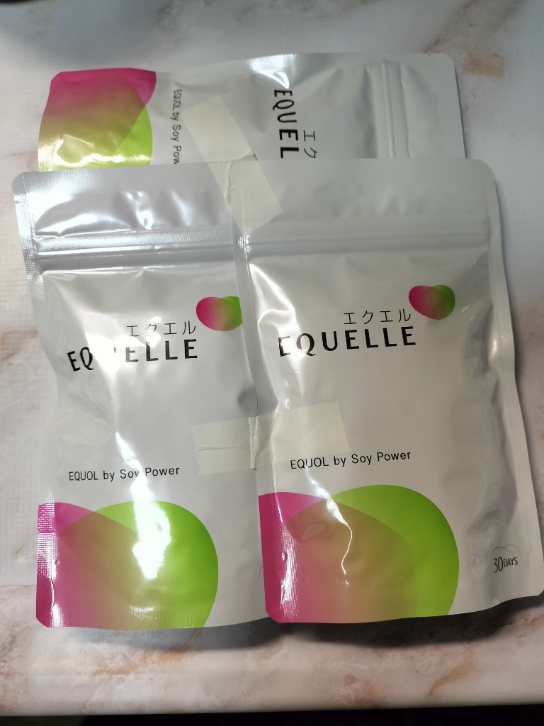 エクエル 120粒入 3個セット パウチ エクオール 大塚製薬 EQUELLE