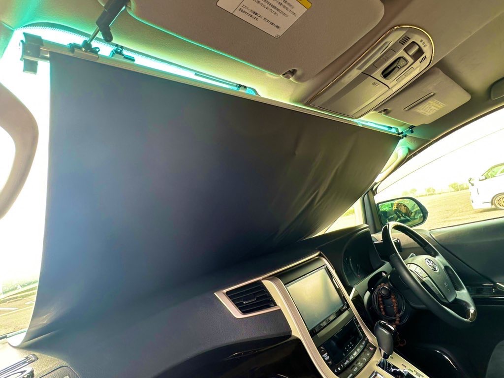 ShinShade 車用 サンシェード シンシェード フロント アルファード30系