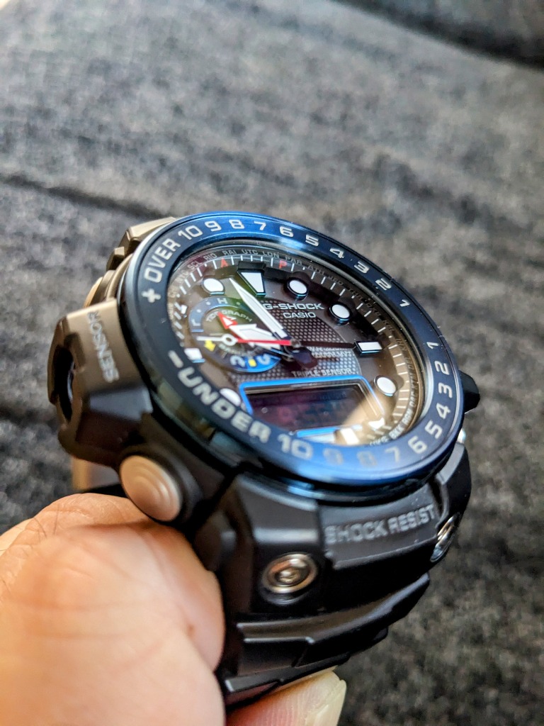 CASIO G-SHOCK ガルフマスター GWN-1000B-1BJF G-SHOCK メンズ腕時計