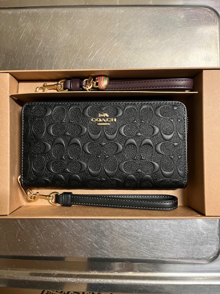 COACH（コーチ） 国内発送 財布 レディース 長財布 シグネチャー