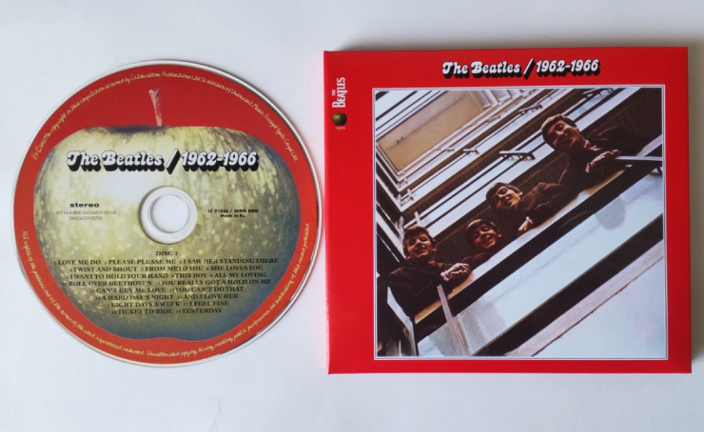 ビートルズ CD アルバム 赤盤 THE BEATLES 1962-1966 2023年