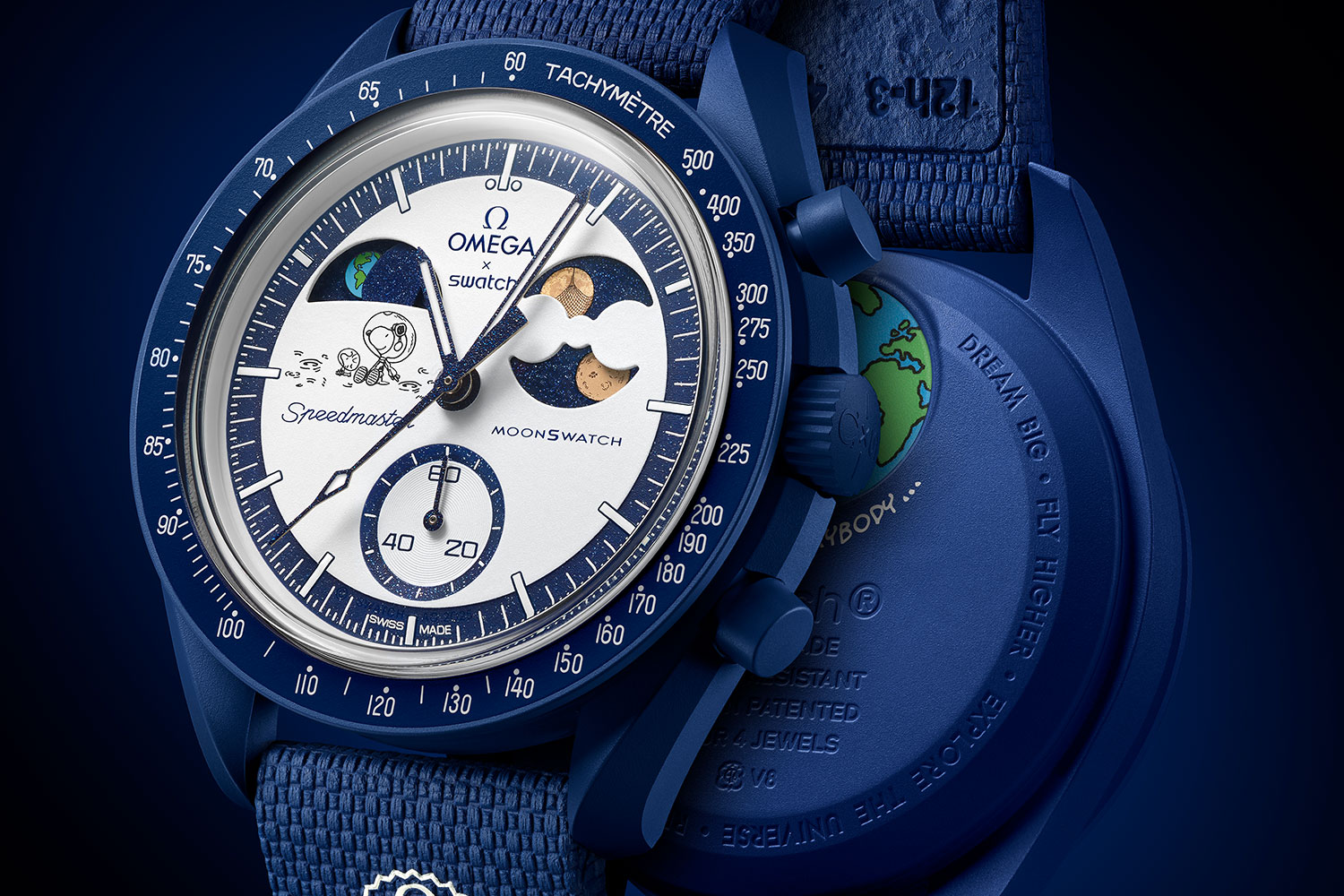 Swatch Unveils Mission To Earthphase - Moonshine Gold - Revolution