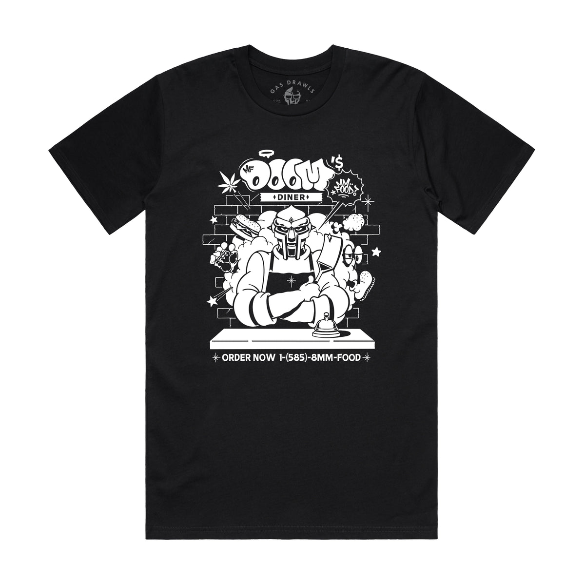 MF DOOM - Chef DOOM Shirt (Black) - Rhymesayers Entertainment