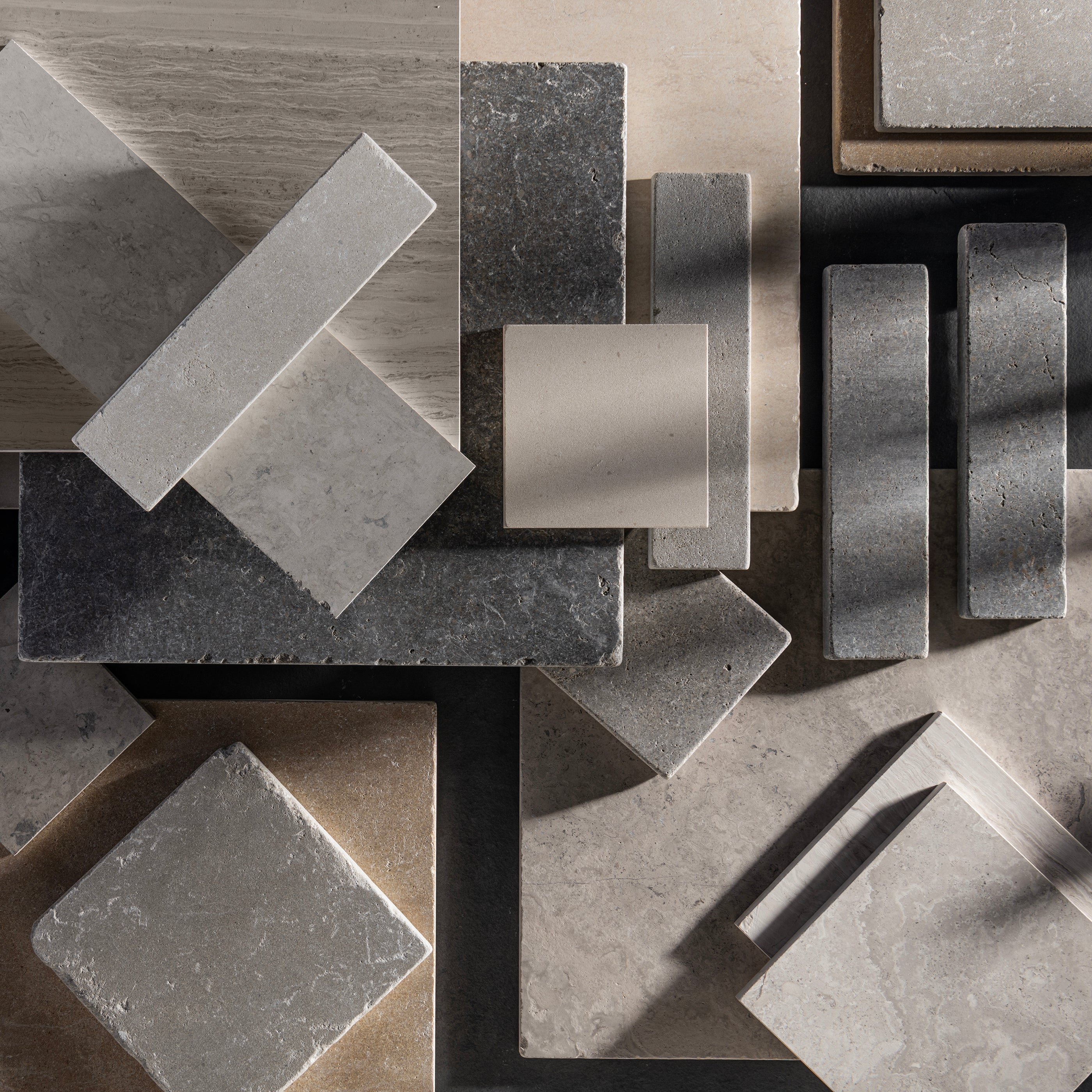 Azru Sand 6x6 Moroccan Limestone | Tumbled & Honed