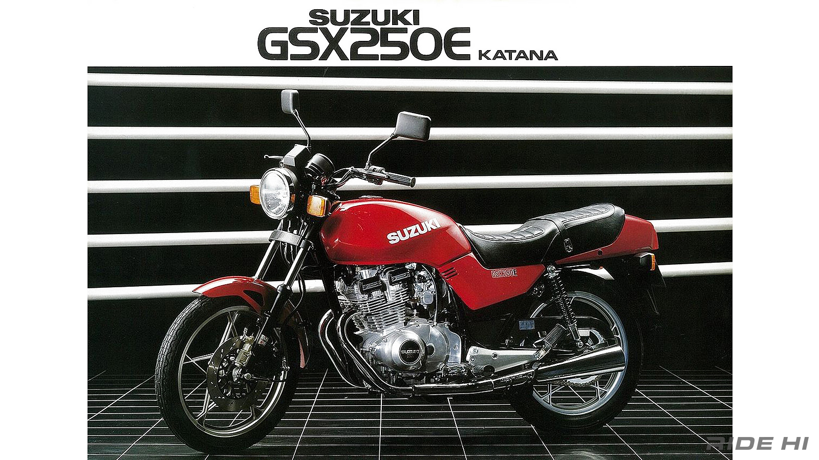 GSX250Eは400と異なるフレームでツインのメリットをアピール！【この