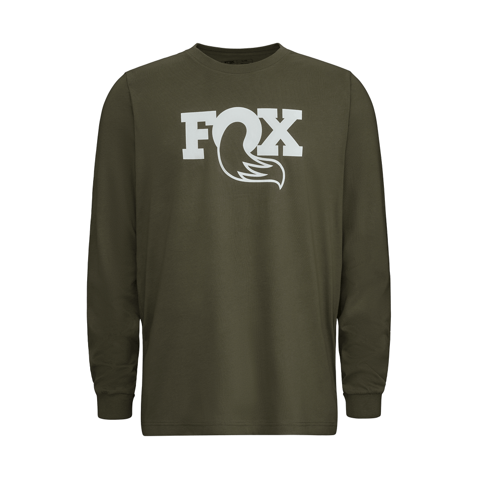 Logo Cotton Long Sleeve T-Shirt – RideFOX