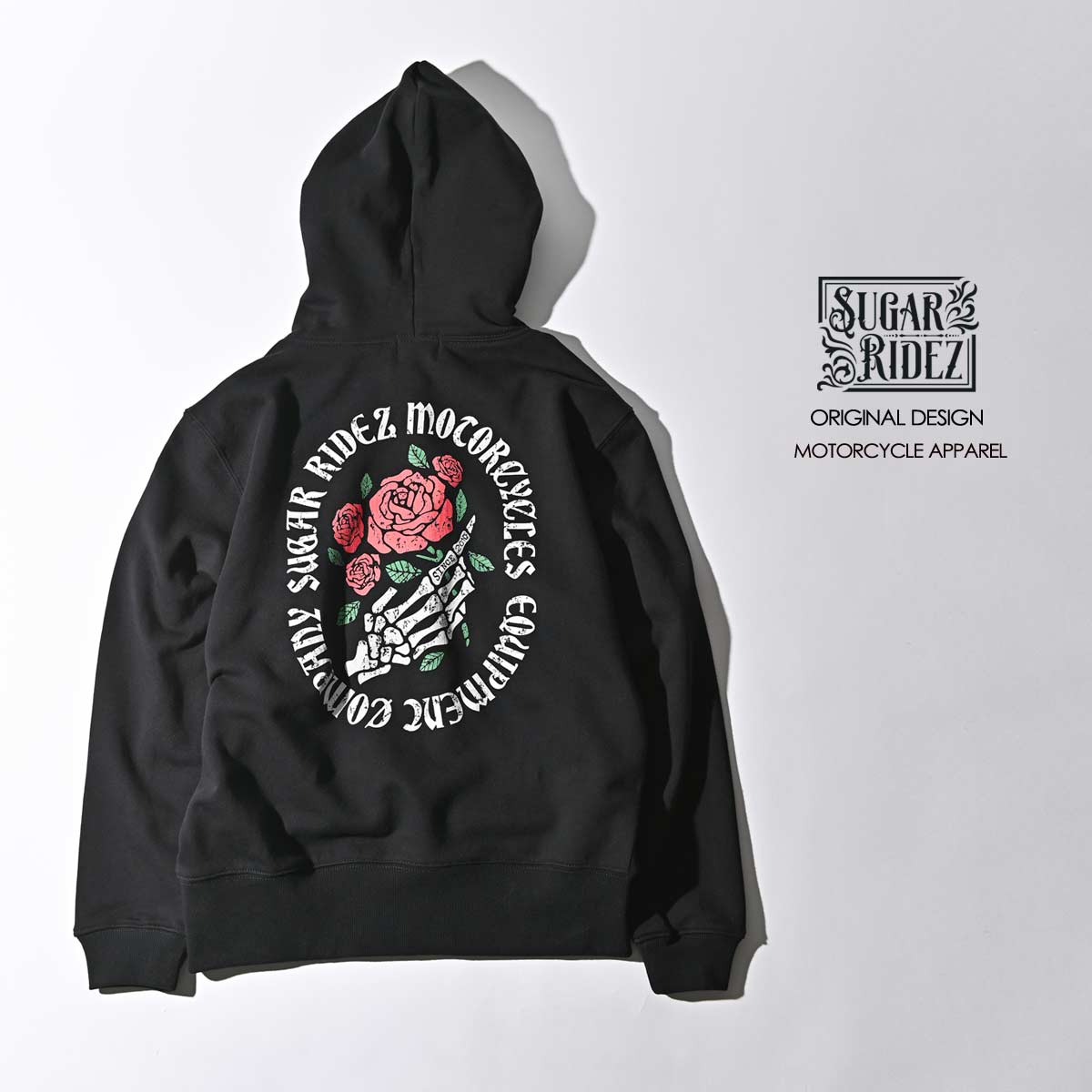 SUGAR RIDEZ ROSES ZIP PARKA レディース パーカー RHD10 | バイク用品